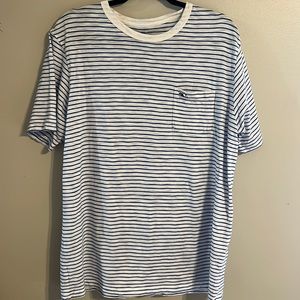 Vineyard Vines Blue & White Striped T-shirt